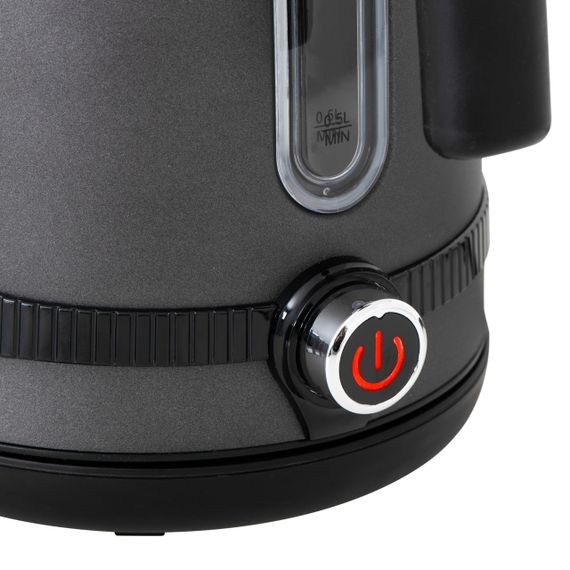 Электрочайник из нержавеющей стали Adler AD 1295 серый 1,7 л, 2200 Вт, с регулировкой температуры | Зображення 9