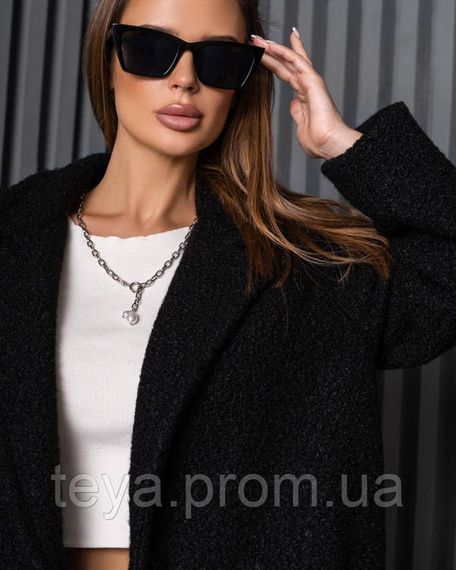 Пальто колір чорний розмір L FI_008883 | Зображення 3