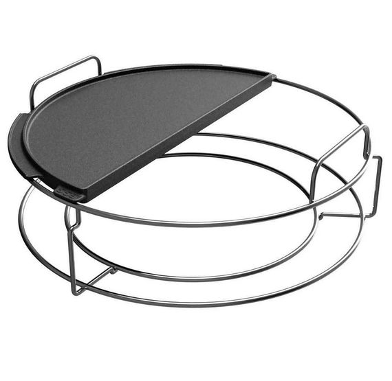 Плита, планча чавунна 23х46x1см для гриля L Big Green Egg 122988 (CIGHL / 104090) Код: 003085 | Зображення 4