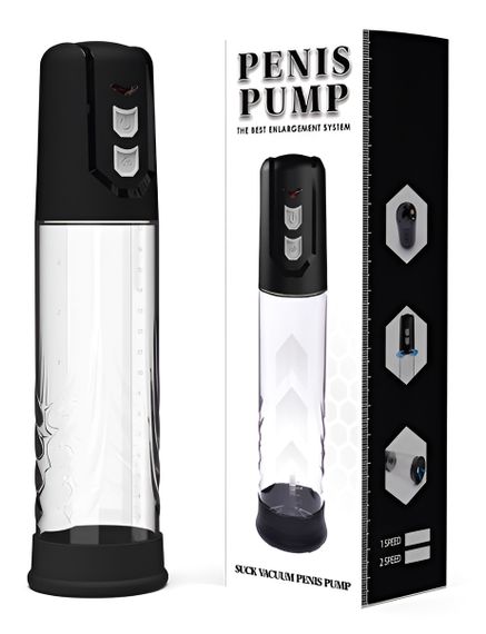 Автоматична вакуумна помпа із зарядкою від USB CANWIN Penis Pump - P402AU Sex Aura