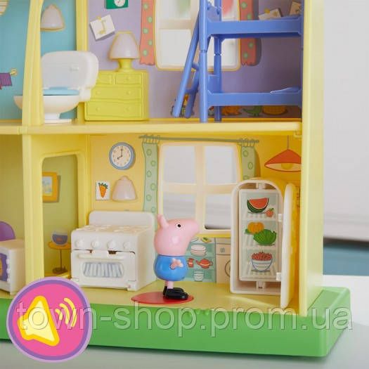 Игровой набор Peppa - Коттедж Пеппы День-ночь (3 фигурки, свет, звук) | Зображення 7
