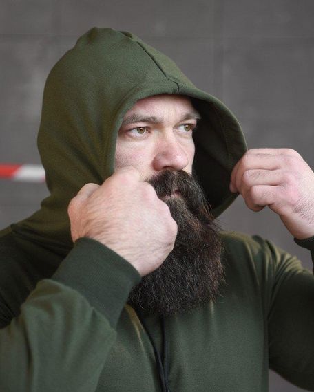 Худі maklin дрон олива НП4980 | Зображення 4