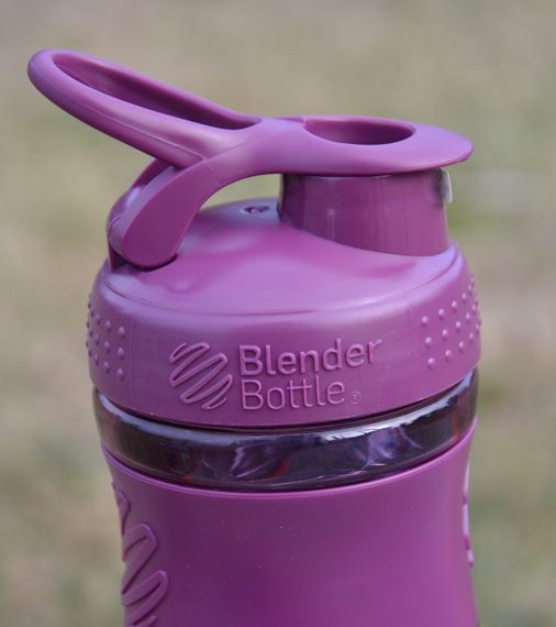 Спортивний шейкер (пляшка) BlenderBottle SportMixer Flip 20oz/590ml Plum | Зображення 7