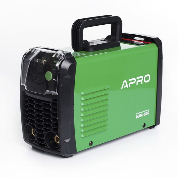 Зварювальний апарат інверторний APRO MMA-300, ялин.5 мм, + набір кабелів | Зображення 1