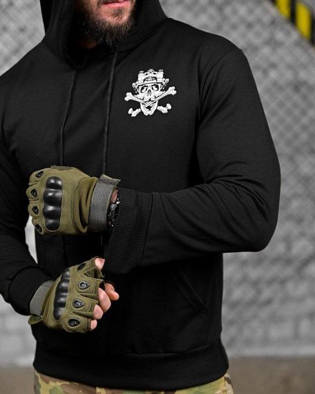 Тактична худі MAKLIN вечеря чорна ДЛ7072 | Зображення 4