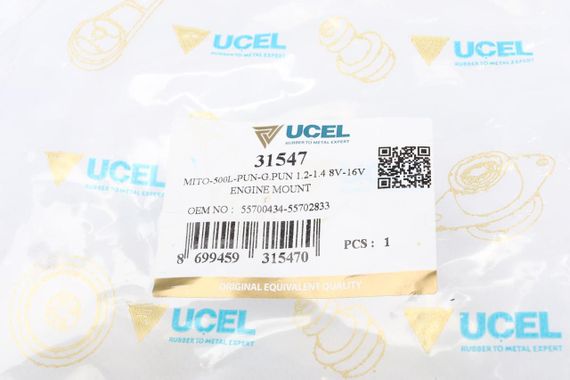 Подушка двигателя задняя Fiat Punto 1.3-1.6 D multijet 05- 31547 | Зображення 4