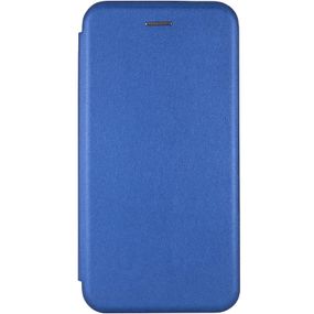 Кожаный чехол-книжка Classy для Samsung Galaxy A04 Синий