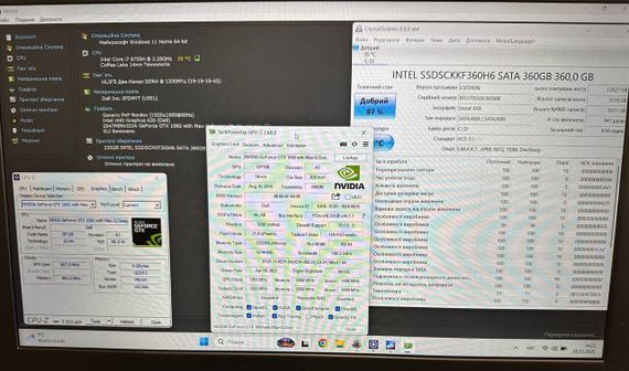 Игровой ноутбук Dell G7 7588 / 15.6" (1920x1080) IPS / Intel Core i7-8750H (6 (12) ядер по 2.2 - 4.1 GHz) / 16 GB DDR4 / 360 GB SSD / nVidia GeForce GTX 1060, 6 GB GDDR5, 192-bit / WebCam б/у | Зображення 8