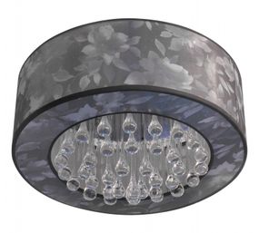 Люстра потолочная галогенная с абажуром G4 20W CH (BR-01 245S/6)