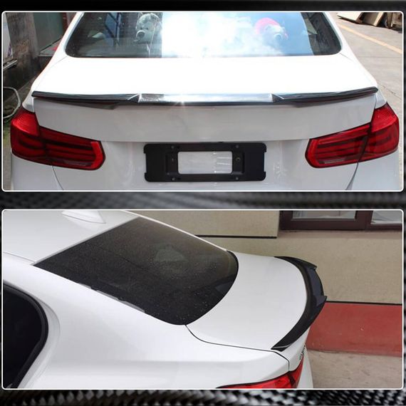 Спойлер M4-Style (для F30/F80, Кований карбон) для BMW 3 серія F-30/31/34 2012-2019 рр | Зображення 3