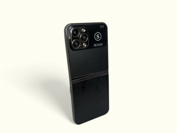 Кнопковий мобільний телефон розкладачка AIEK I15 Max на 4 сім карти Black | Зображення 3