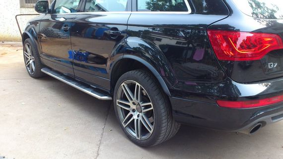 Бокові пороги OEM (2 шт., Алюміній) для Ауди Q7 2005-2015 рр | Зображення 4