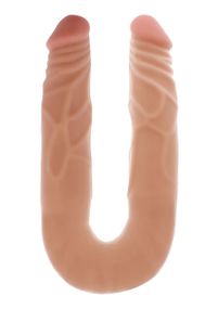 Двосторонній фалоімітатор Toy Joy Double Dong, бежевий Sex Aura