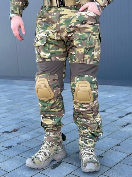 Тактичні Штани G3 з Наколінниками мультикам Military MTP | Зображення 8