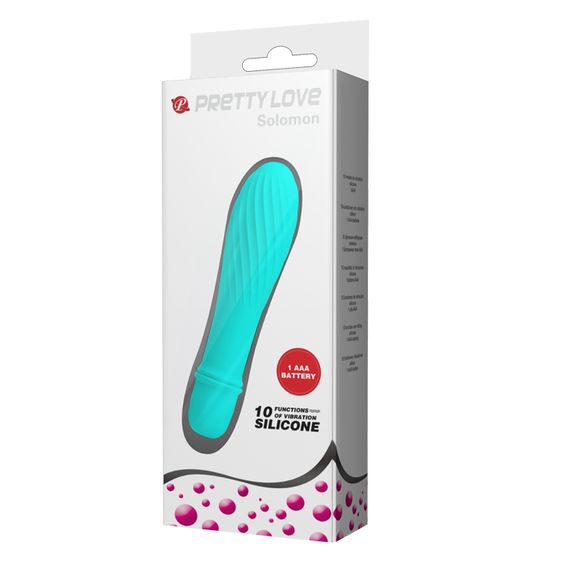 Вібратор - Pretty Love Solomon Vibrator Blue | Зображення 3