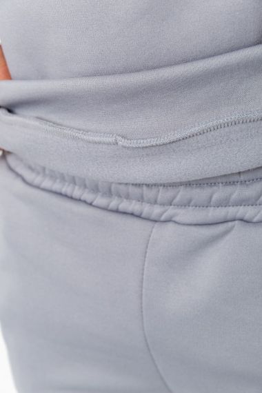 Спортивный костюм мужской на флисе, цвет светло-серый, 238R57046 | Зображення 7