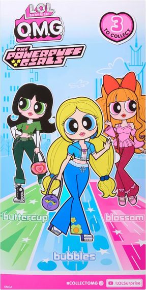 Лялька ЛОЛ Сюрприз ОМГ Суперкрихітки Бульбашка з аксесуарами LOL Surprise OMG The Powerpuff Girls Bubbles | Зображення 7