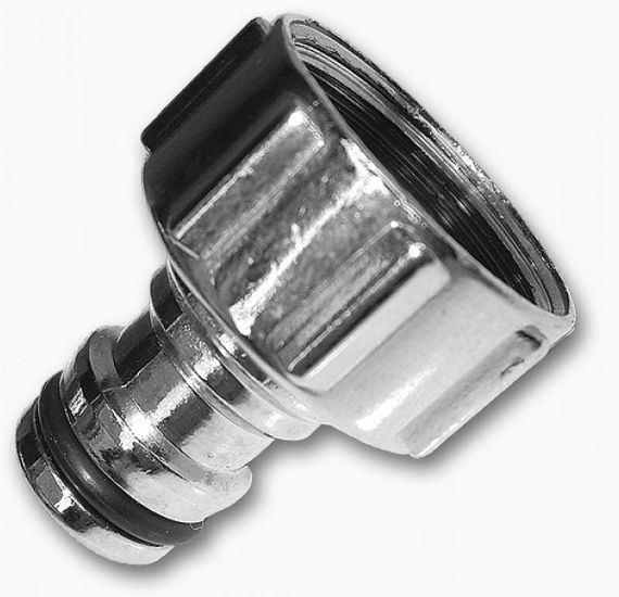 Адаптер на кран Bradas CYNK CHROM з внутрішньою різьбою 1/2" CH-KT4013Z