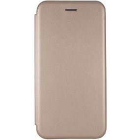 Шкіряний чохол-книжка Classy для Xiaomi Redmi 8 Золотий