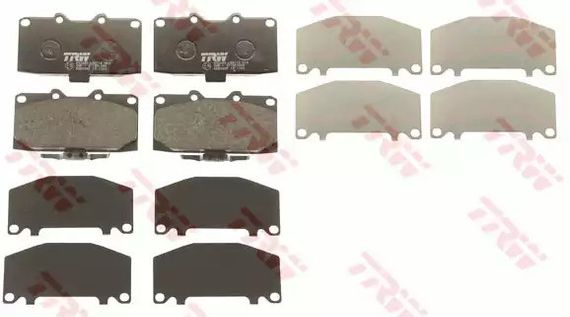 Гальмівні колодки дискові SUBARU Impreza/Impreza Estate/Wagon (Plus), TRW (GDB3307) | Зображення 1