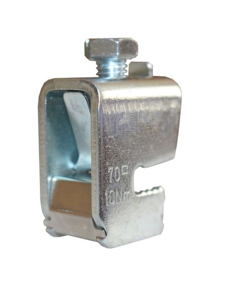 Клемма зажимная шинная ЗШК 5-16/70 для шины 5мм 16-70мм 400А Ny95505454 | Зображення 2