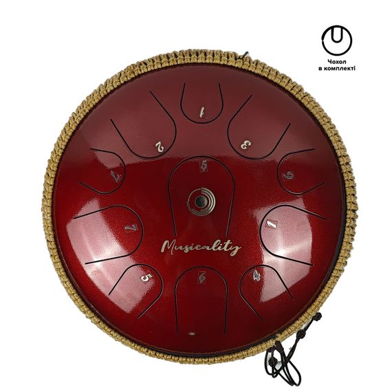 Ґлюкофон Musicality С14-RDP _TitanoDrum (глюкофон)