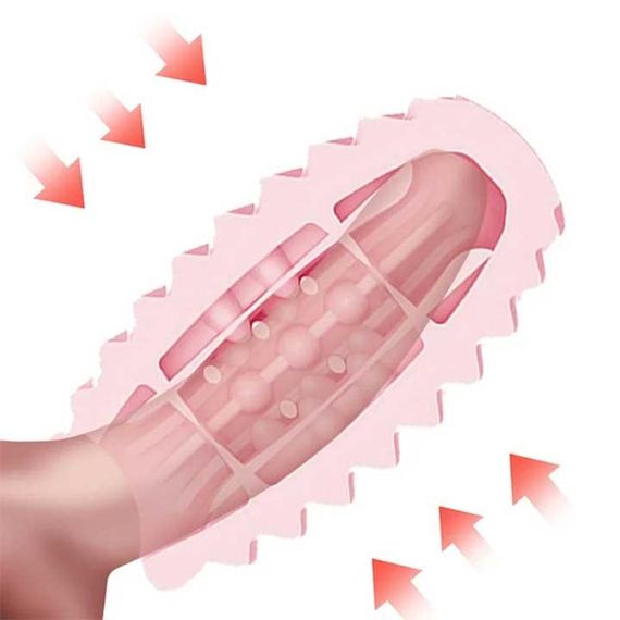 Яйцо-мастурбатор Pretty Love фиолетовый | Зображення 2