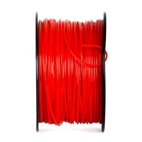 Волосінь для тріммера зірка 2.0 мм, бухта 245м, червона INTERTOOL DT-2271