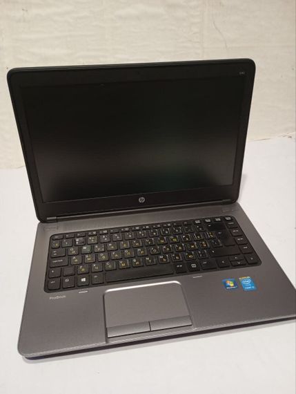 Ноутбук Б-класс HP ProBook 640 G1 / 14" (1366x768) TN / Intel Core i5-4200M (2 (4) ядра по 2.5 - 3.1 GHz) / 8 GB DDR3 / 240 GB SSD / Intel HD Graphics 4600 / DVD-RW б/в | Зображення 2