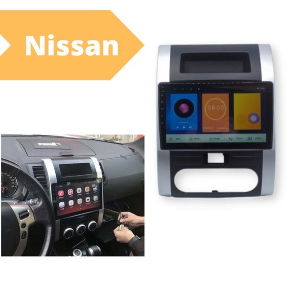 Штатна автомагнітола Nissan X-Trail 2007-2013 (10") Android 10.1 (4/32) чорна (MER-14122_5673) | Зображення 1