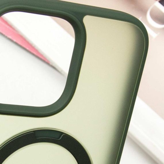 Чохол Ummi Colorful with MagSafe HQ Ring для Apple iPhone 16 Pro Max (6.9") Green | Зображення 5