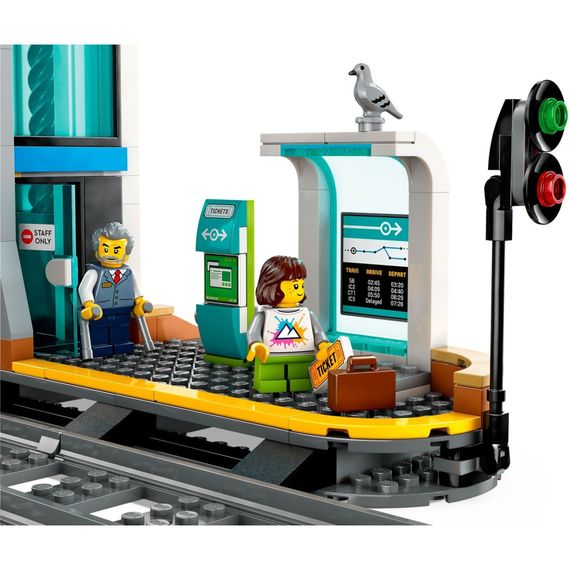 Конструктор LEGO City Центральний залізничний вокзал (60469) | Зображення 4