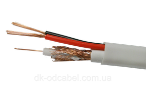 Кабелі для систем відеоспостереження КВК-В-2+2*0,50 "Одескабель"