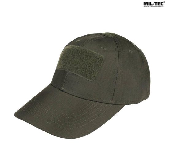 Бейсболка тактична MIL-TEC Tactical Baseball Cap Оливкова | Зображення 3