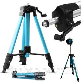 Штатив для лазерного рівня 44-120см, різьблення 5/8" / Тринога для рівня / Штатив для лазерного нівеліра