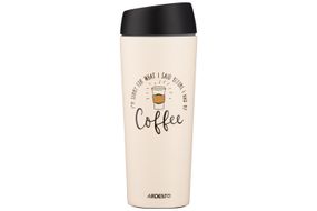 Термокухоль Ardesto Coffee Time 450 мл Бежева AR2645C