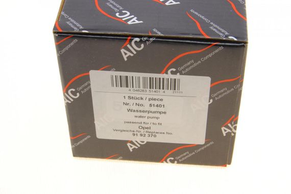 Помпа воды Opel Astra F G Vectra A B Kadett E 1.7D TD 1.8i 16V 2.0i 16V 88-00 51401 | Зображення 6