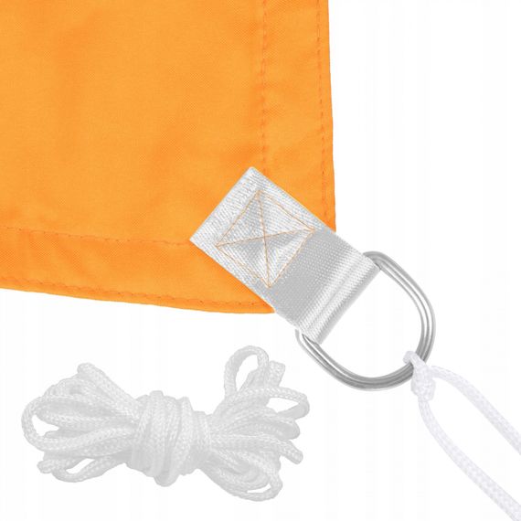 Тент-парус тіньовий Springos для дому, саду та туризму 4 x 4 м SN1027 Orange | Зображення 5