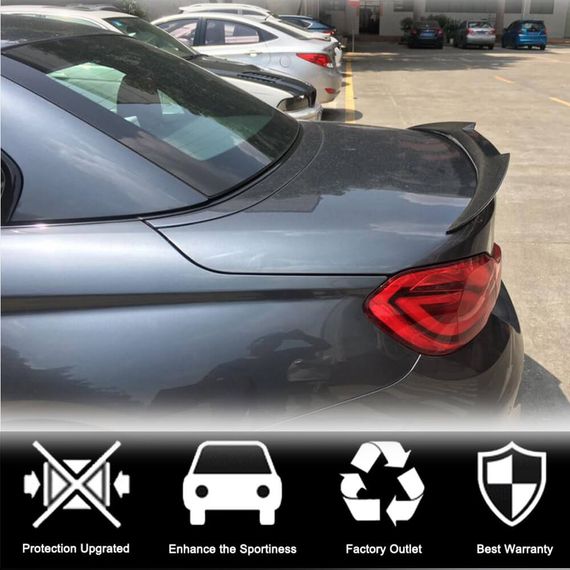 Спойлер M4-Stlye (для F33/F83, Карбон) для BMW 4 серія F-32 2012-2020 рр | Зображення 1