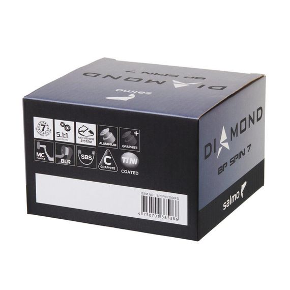 Котушка риболовна Salmo Салмо Diamond BP SPIN 7 3000FD | Зображення 8