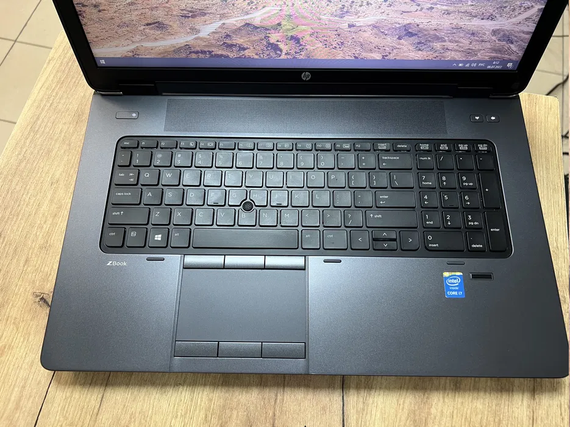 Ноутбук HP Zbook 17 G2 17.3  i7 4710MQ/8gb/1Tb HDD/Nvidia Quadro K1100M-2gb | Зображення 1