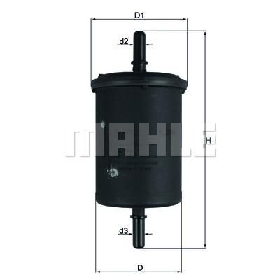Фильтр топливный Mahle KL248