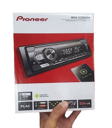 Автомобильная Bluetooth магнитола Pioneer MVH-S120UB мультимедийный центр универсальный | Зображення 5