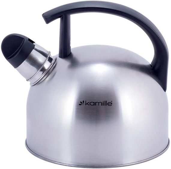 Чайник Kamille Whistling Kettle 1.5л з нержавіючої сталі зі свистком | Зображення 1