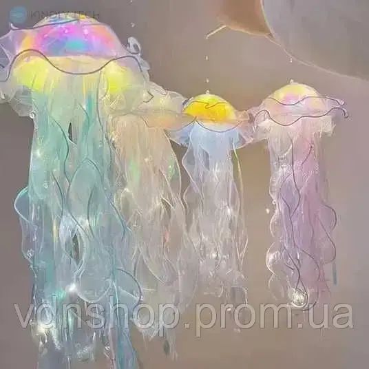 Декор, що світиться Медуза на батарейках Jellyfish lamp AND HA-113 | Зображення 1