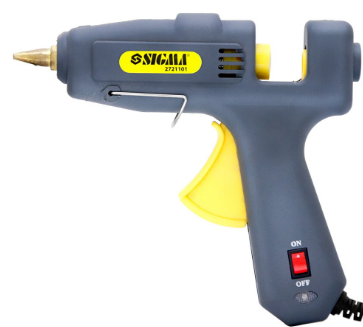 Пістолет термоклейовий d11,2мм 100W з вимикачем SIGMA