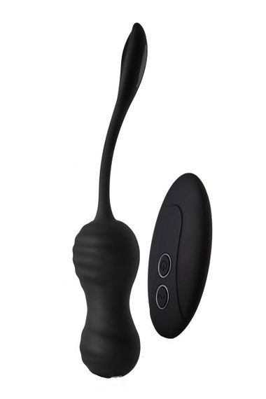 Віброяйце з пультом, вагінальний вібратор Dream Toys DARK DESIRES VIRGINIA — 10 режимів, силіконовий | Зображення 1
