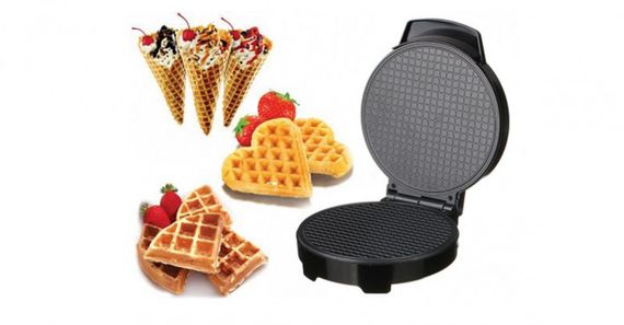 Вафельниця електро DOMOTEC MS-7710, Електро вафельниця, CL-465 Мультипекар вафельниця | Зображення 4