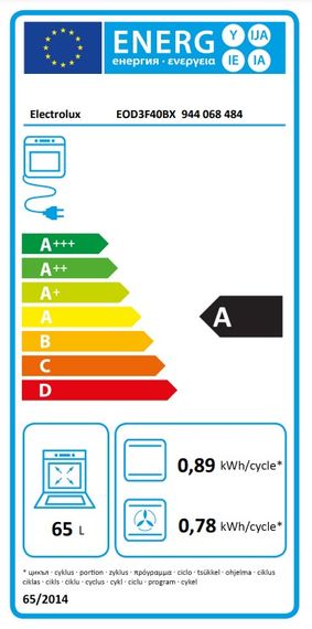 Духовой шкаф Electrolux электрический EOD3F40BX | Зображення 2