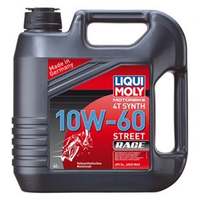 Моторное масло Liqui Moly Motorbike 4T Synth 10W-60 Street Race 4л. (1687)